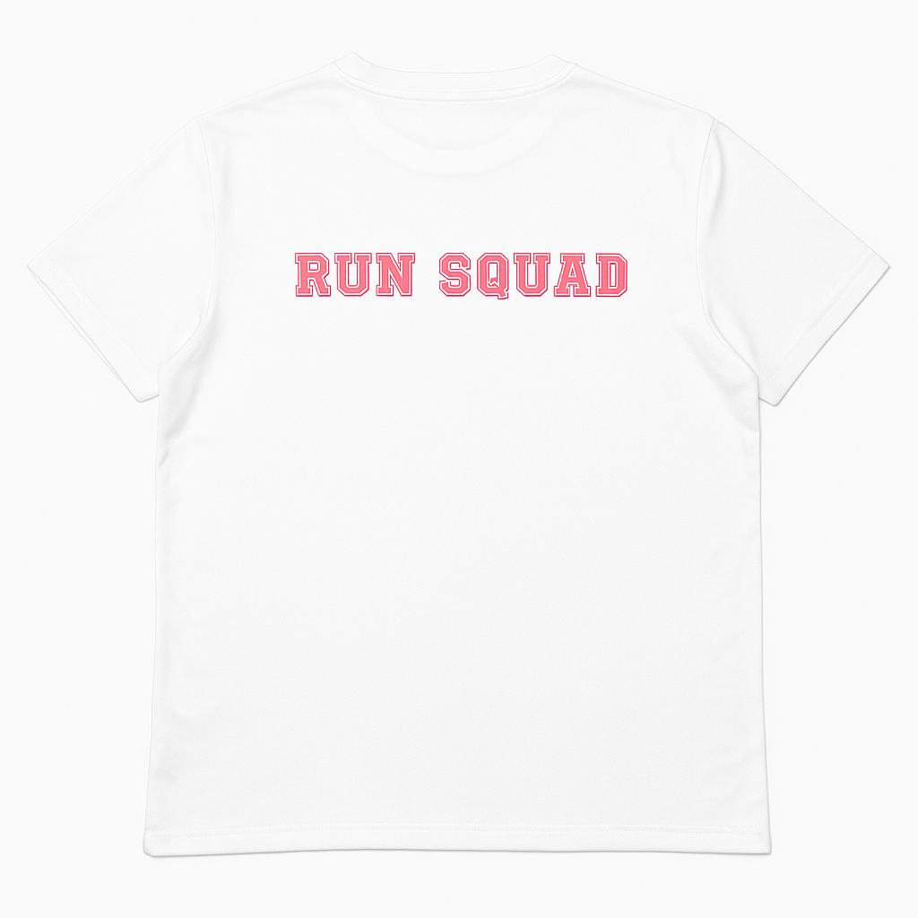 Ladies oversized Relentless T-shirt RUN SQUAD Pink