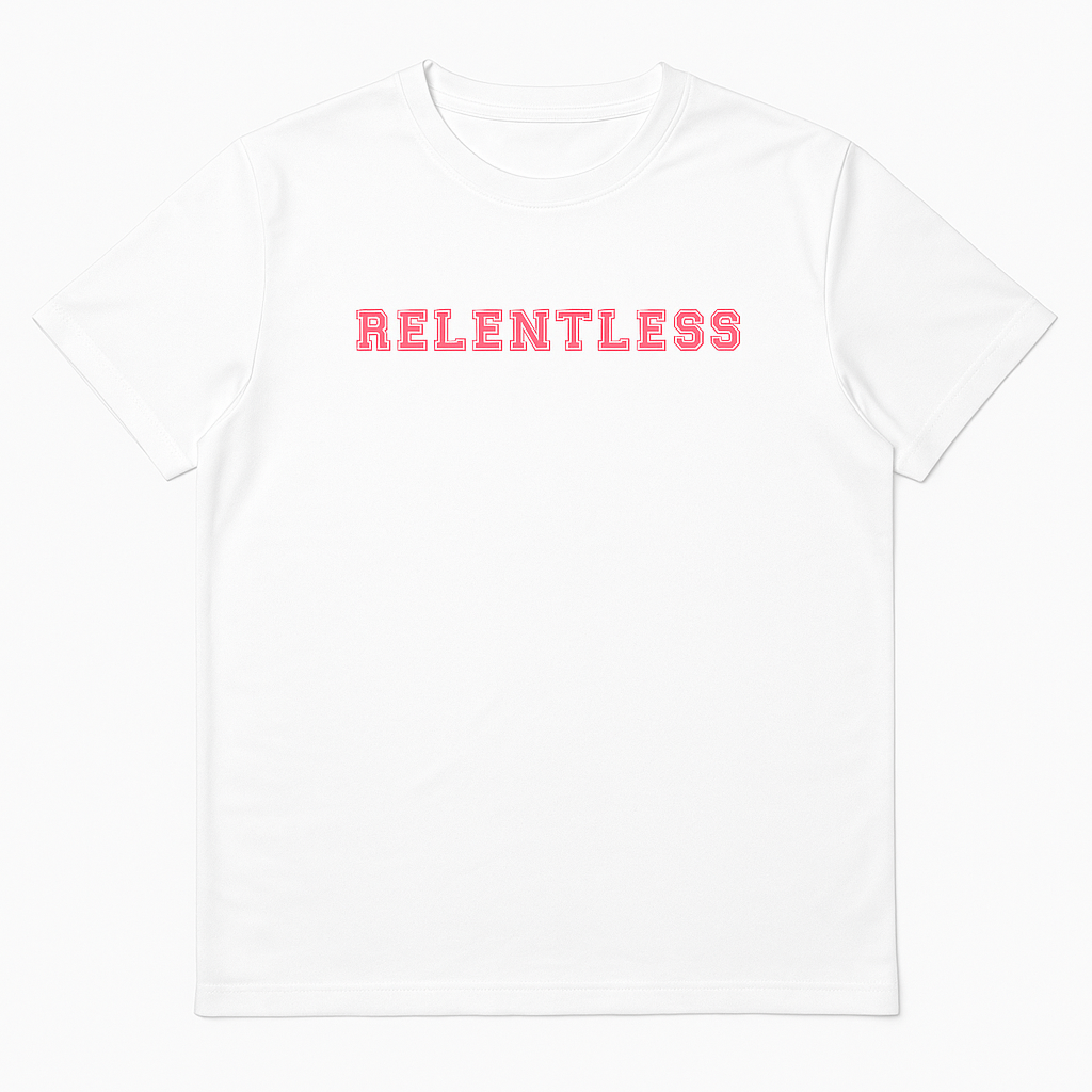 Ladies oversized Relentless T-shirt RUN SQUAD Pink