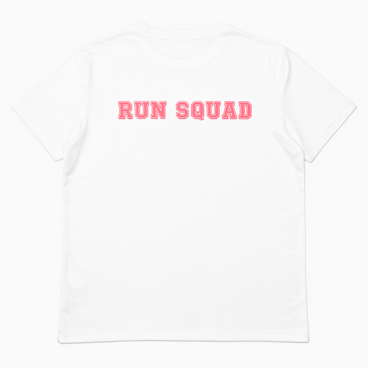 Ladies oversized Relentless T-shirt RUN SQUAD Pink